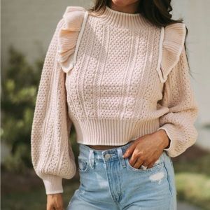 Shop these three ruffle sweater